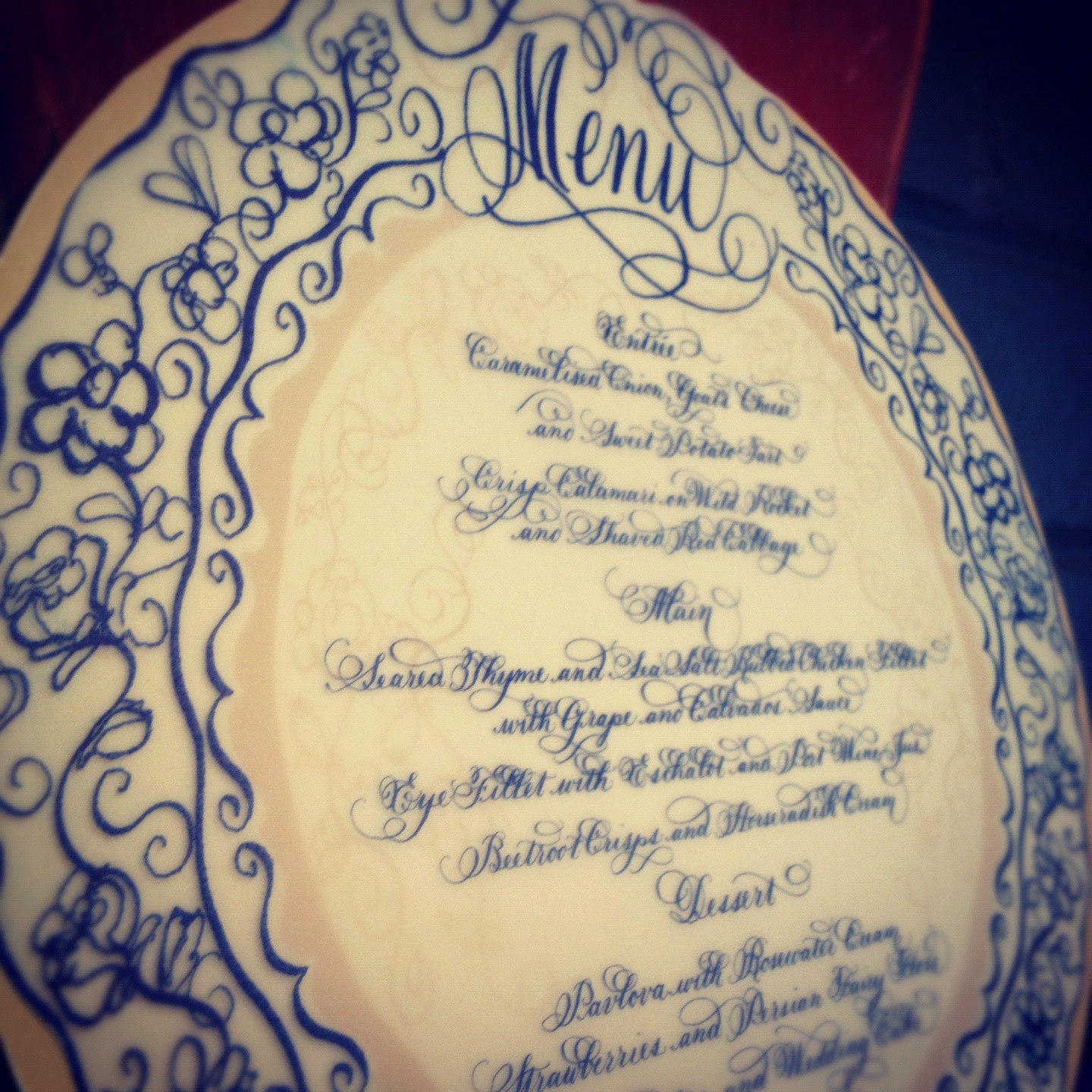 Illustrated Menus