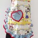 Apron- Home Ec by Michael Miller Ruffle Full Apron Reserved for sreid