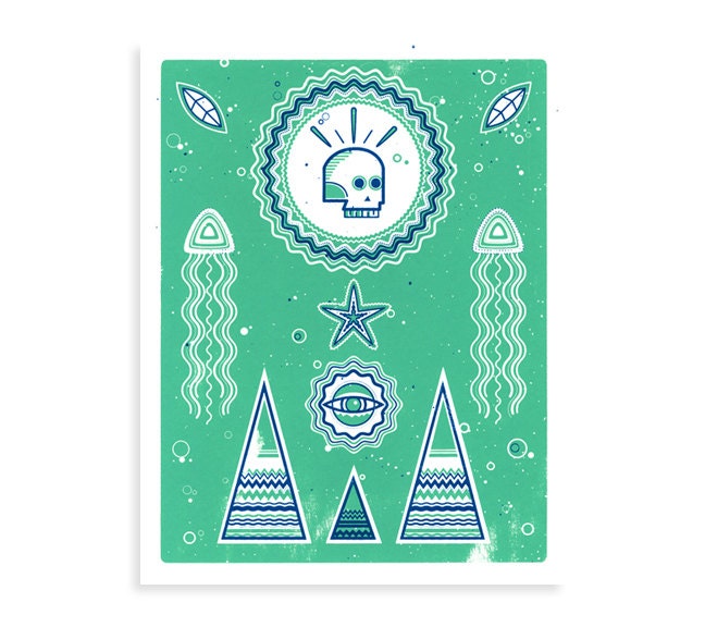 Deep Sea - A/P Screen print
