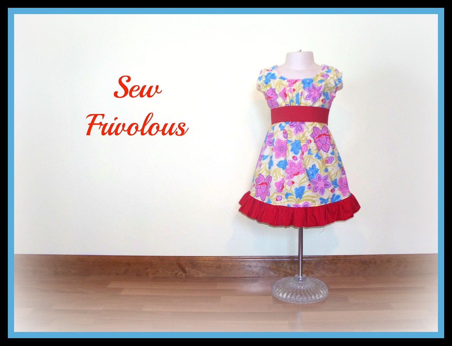 Toddler Dress Sundress Girls Floral Ruffled Size 12M 1T 2T 3T 4T 5T 6/6x
