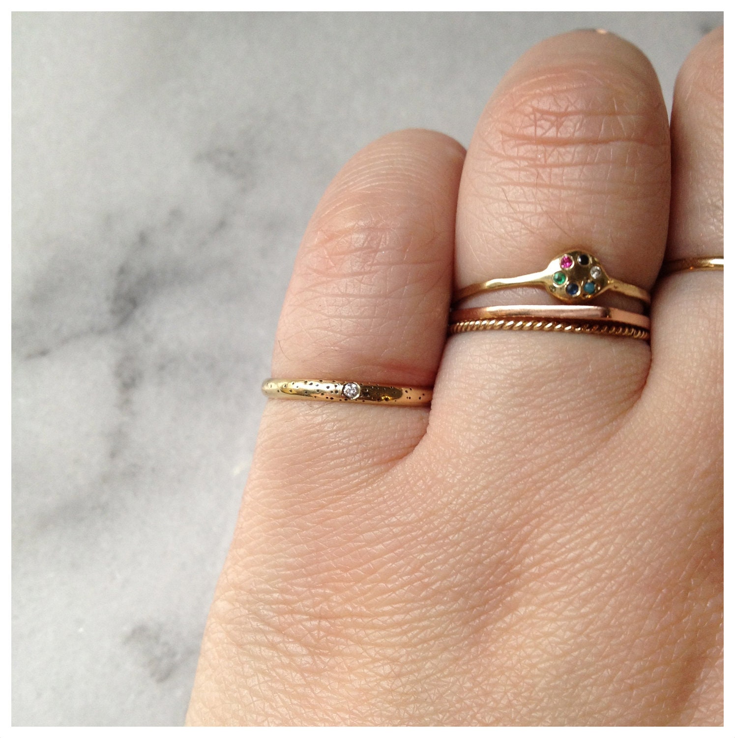 Speckled Band - 14k