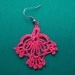 PDF Tutorial Crochet Pattern...Lace Dangle Earrings -8