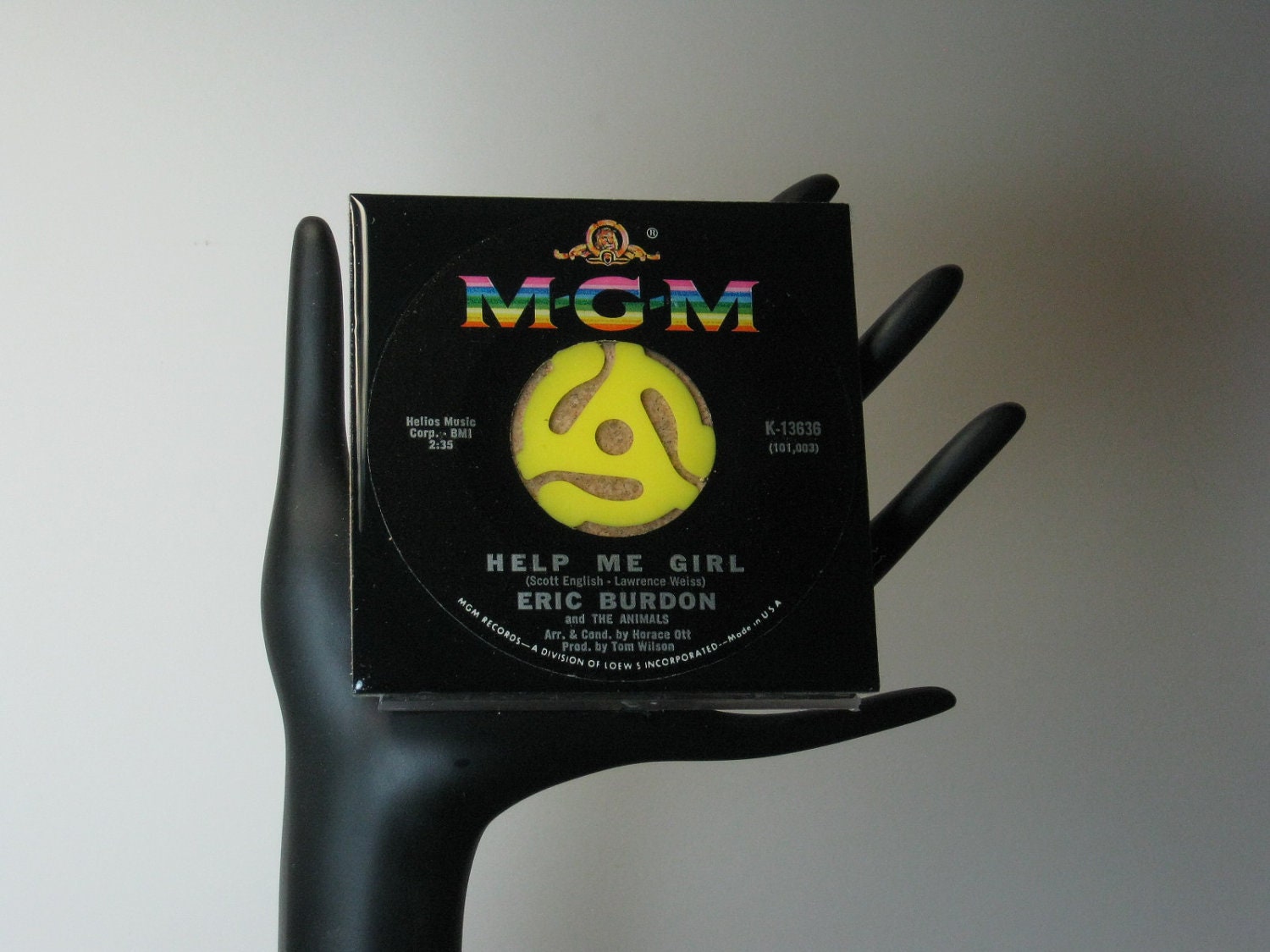 Eric Burdon (Help Me Girl) Collectible  Drink Coaster  5395