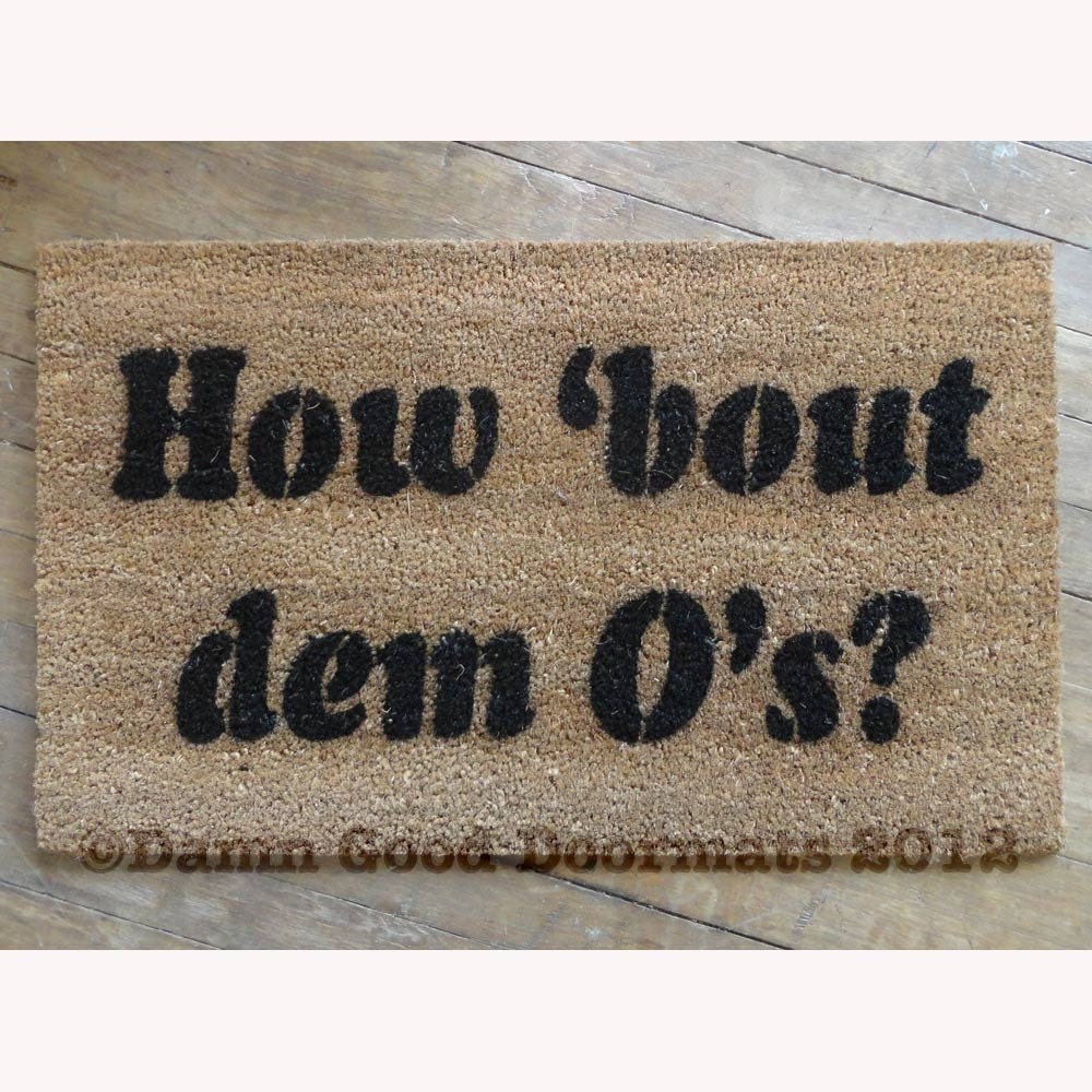 How 'bout dem O's Baltimore Oriole's doormat