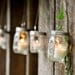 Wedding Mason Jar 3 in 1 Candle Holder/ Flower Holder/ Planter Set of 50