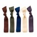 The Military Package - 5 Elastic Solid Color Hair Ties that Double as Bracelets by Mane Message on Etsy