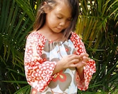 Girls Boutique Dress Morning Glory Wall Flower Tunic Dress 6mos to 12