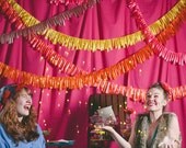 yellow ribbon garland // eight feet