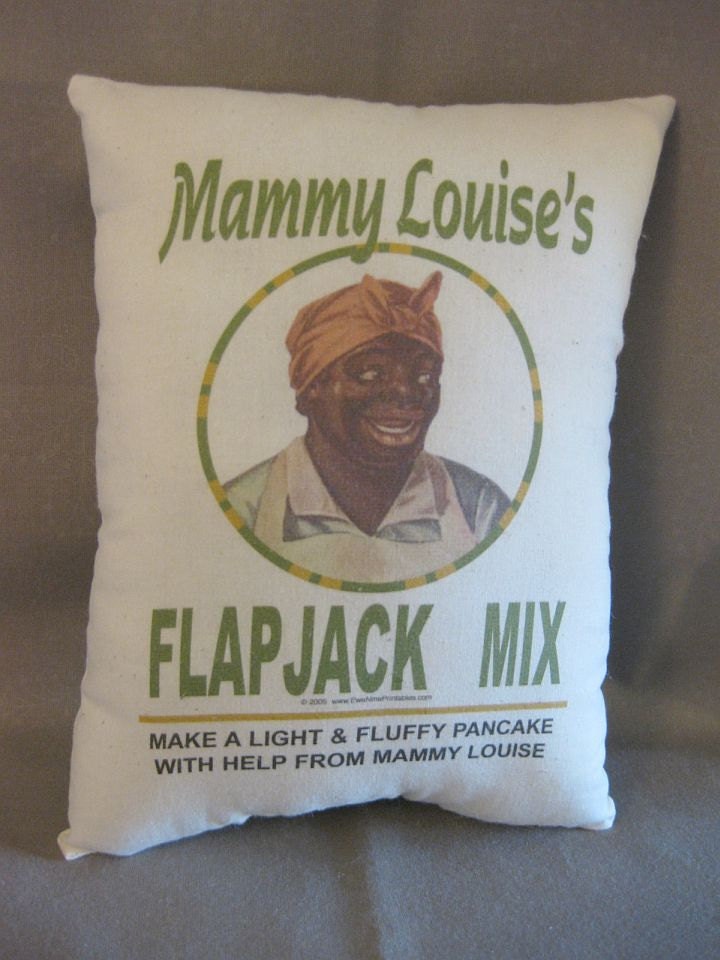 Mammy Feedsack Pillow, Primitive, Rustic, Farmhouse