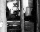 Old Window History Time Vintage Mining Colorado Historical Cabin Rustic Lodge Photograph