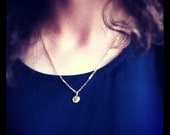 AQUARIUS // tiny zodiac charm necklace.