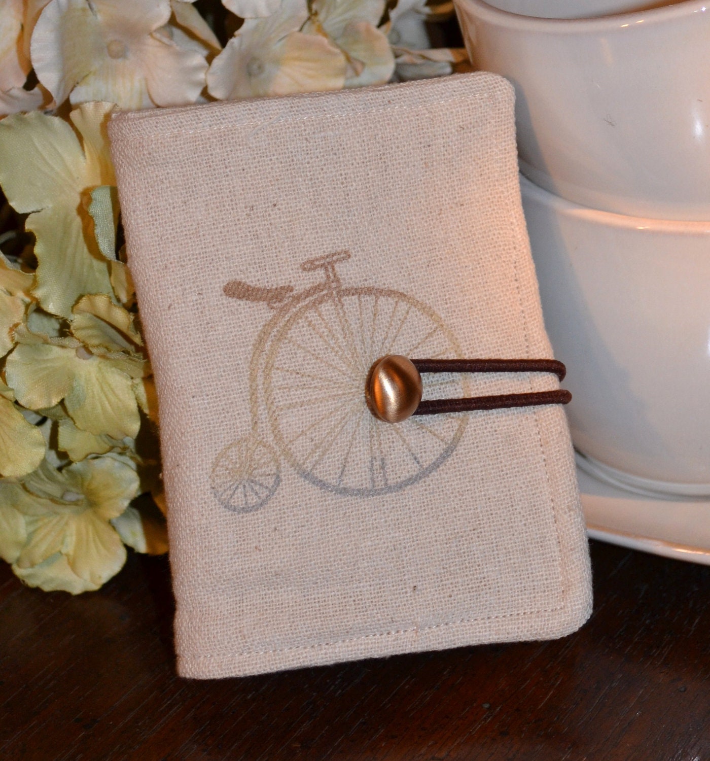 Steampunk Bicycle Tea Wallet