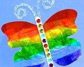 Stained Glass Butterfly Craft Kit