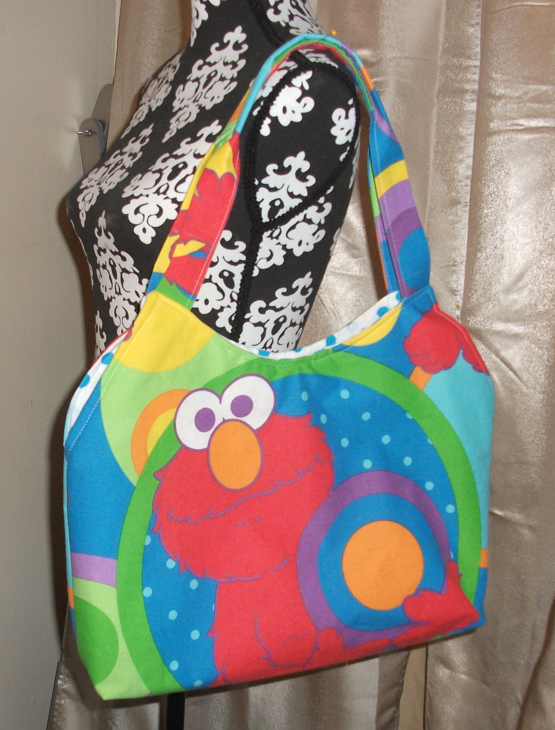 Elmo Tote / Purse 00ak    Sesame Street. Muppet, Puppet