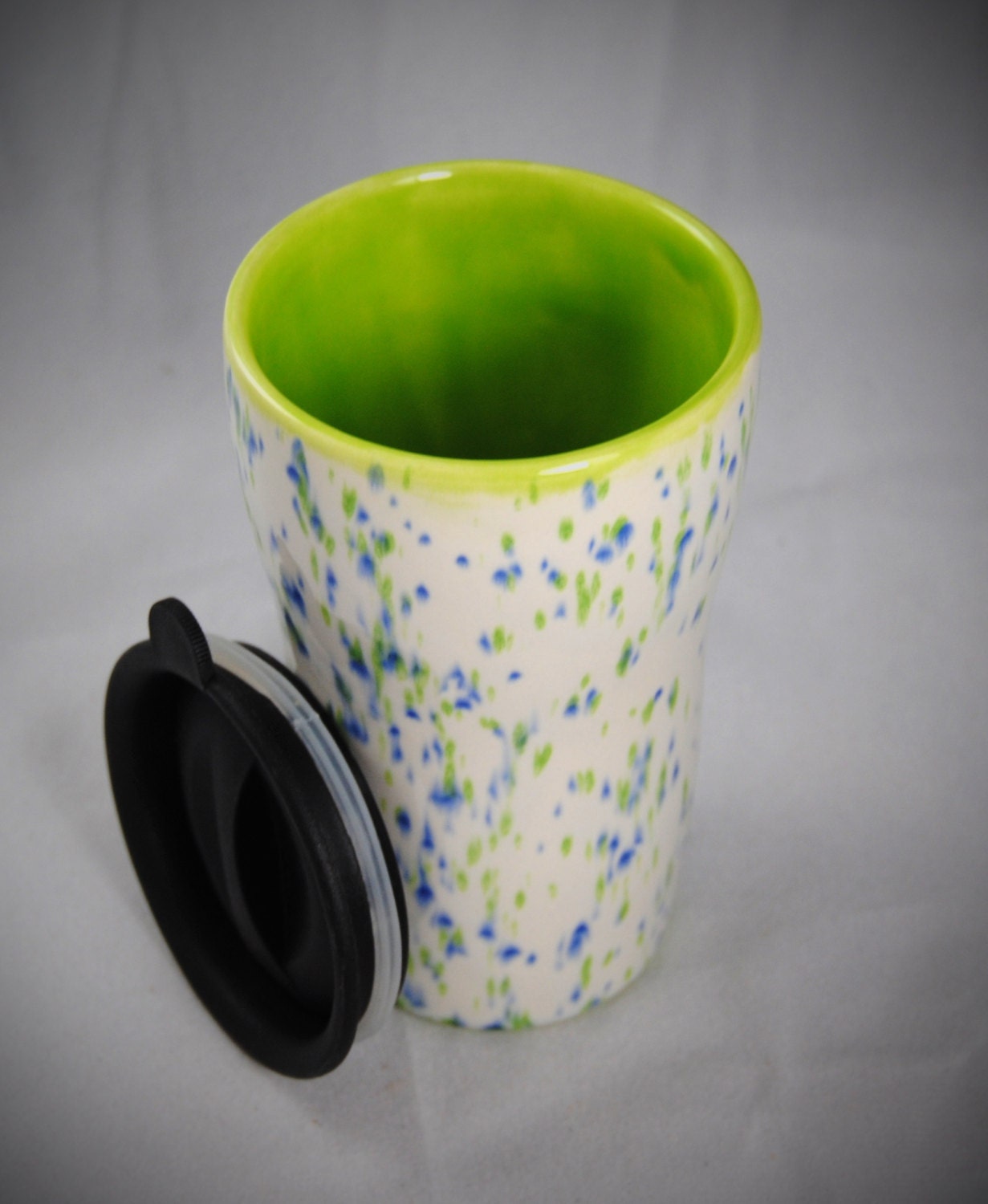 Ceramic Travel Mug/Tumbler with a lid