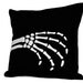 Skeleton Hand Pillow