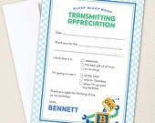 Robot party - Set of 15 custom thank you cards - Printable file also available