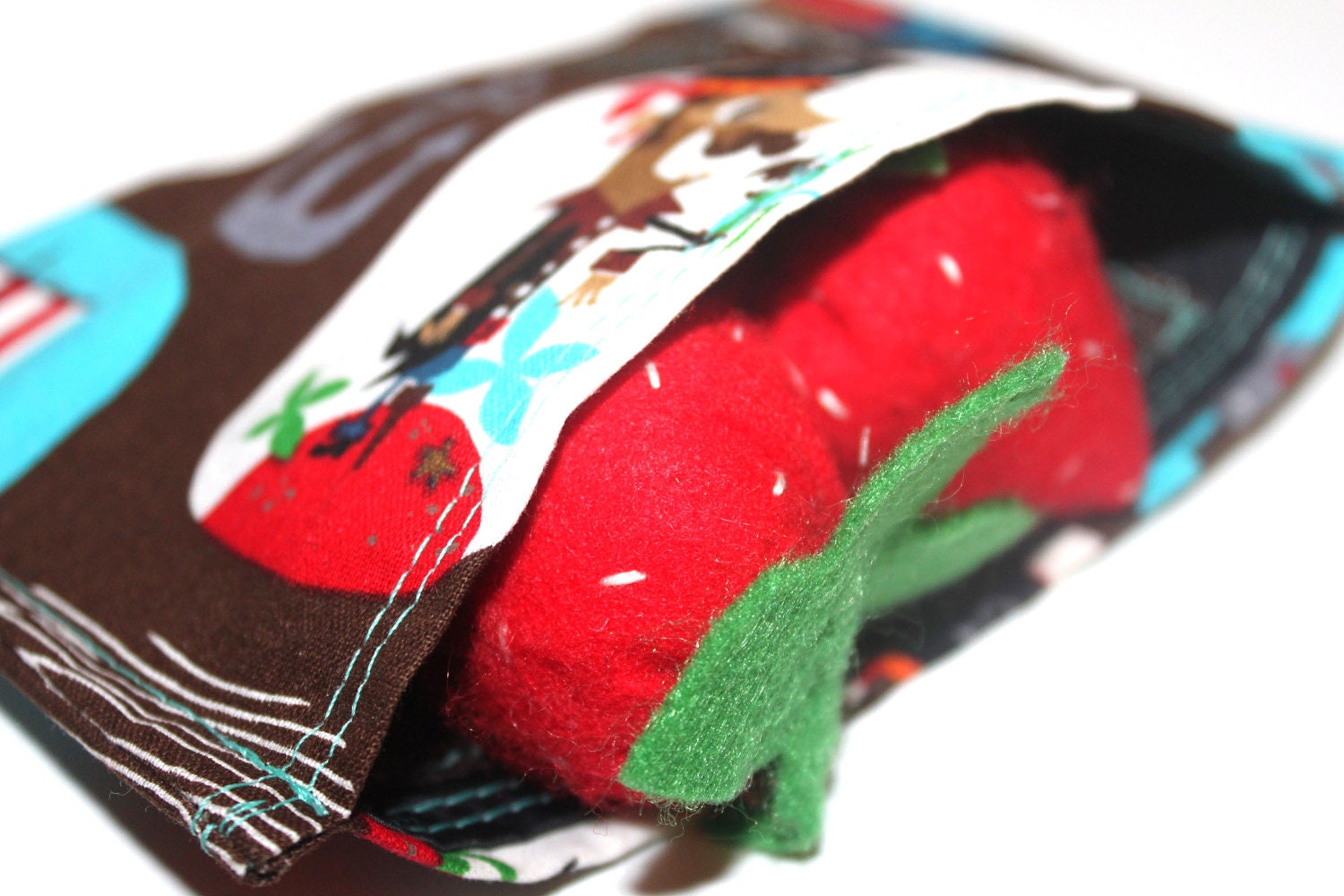 Reusable Snack Bag Eco Friendly Pirates and Treasure
