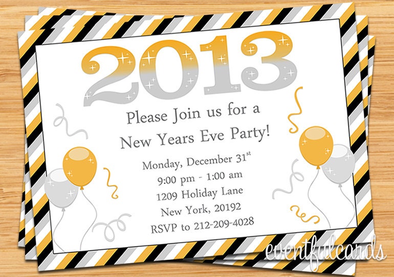 New Years Eve Party Invitation Il_170x135