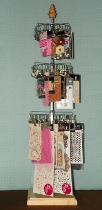 Large 3 Tier Spinning Storage / Display Tree.