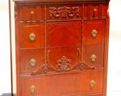 Antique Victorian Chest of Drawers Dresser