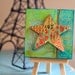Colorful STAR Mixed Media collage titled JOY