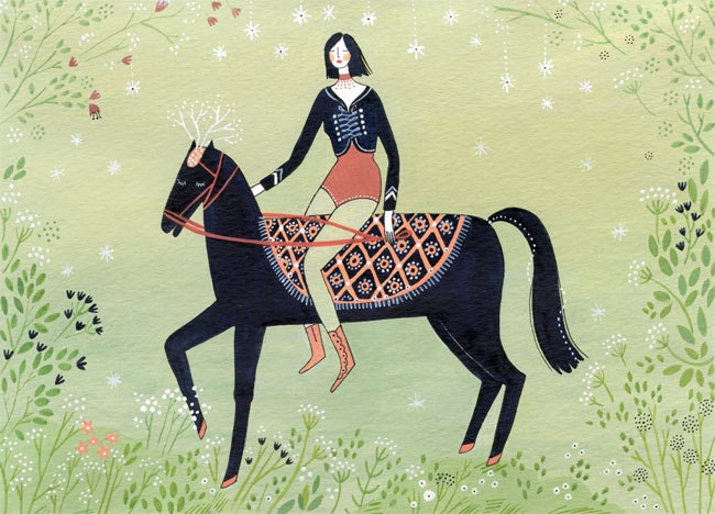 the rider (print)