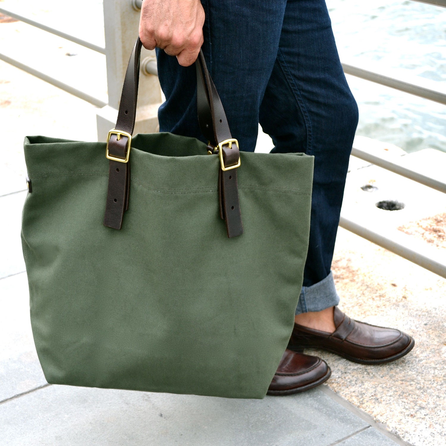 CROSBY,  Canvas Tote Bag