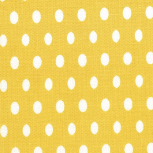 Moda House Designer - HALF MOON MODERN - Spots in Sunshine - 1/2 yard