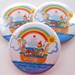 Noah's Ark Baby Shower Favors - Personalized 2.25 Inch Button Magnets - 30 Magnets
