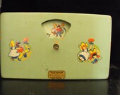 Vintage child's toy TV