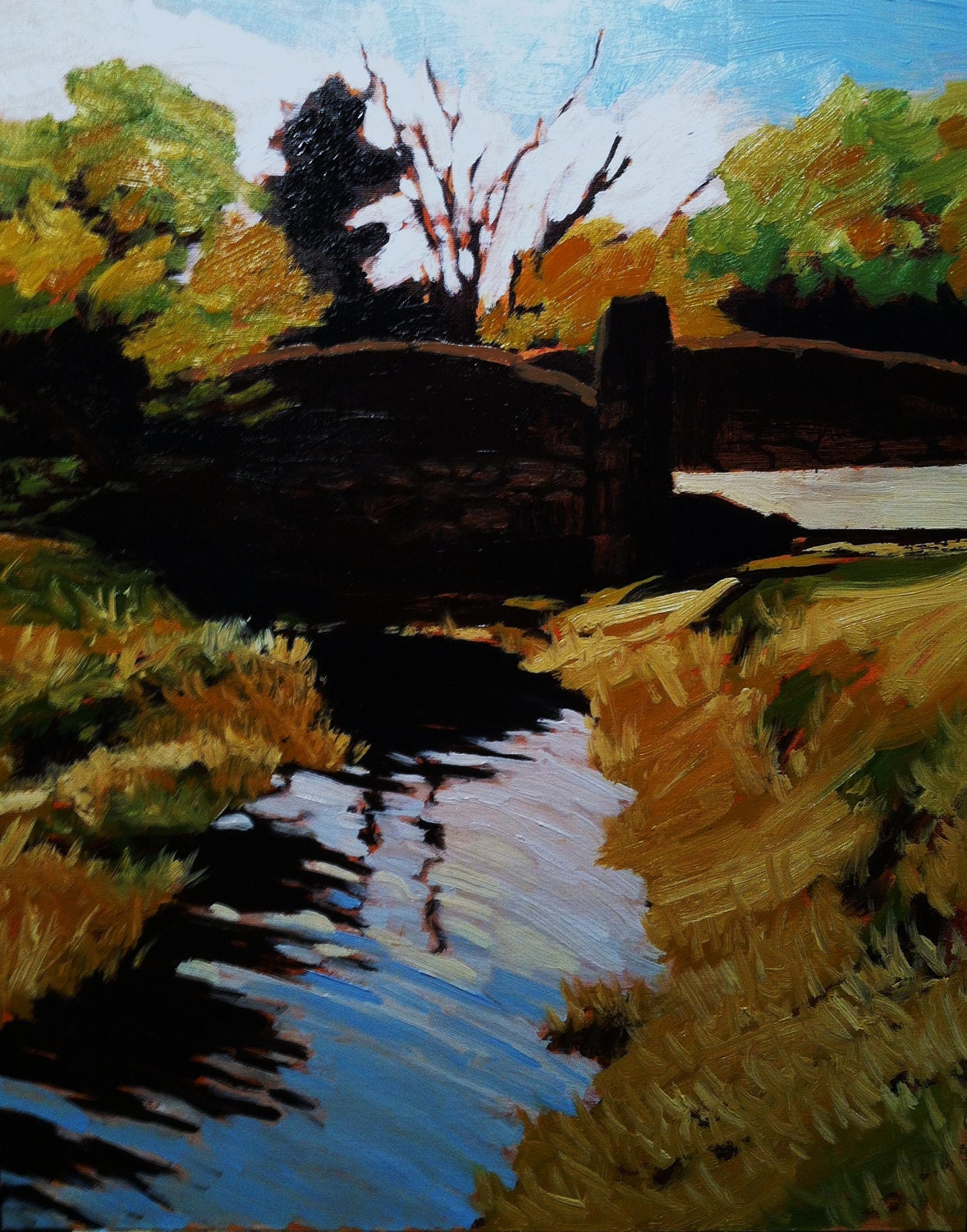 Stone Bridge in Shannon Springs Park