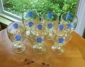 Vintage Large Heavy PBR Beer Glasses - 6 in stock