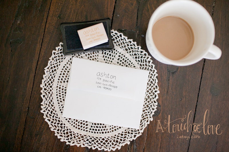 KIDS Custom Design Return Address Stamp
