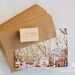 Custom LOVE and THANKS POSTCARD