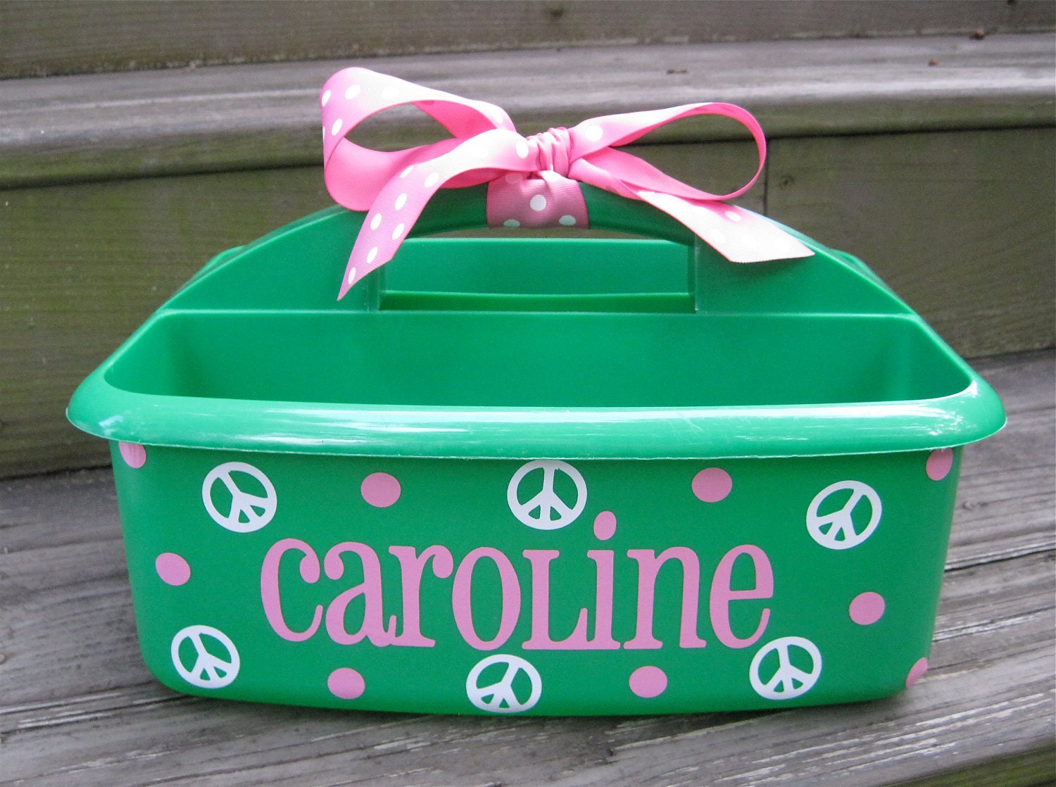 Personalized Caddy-Great for Camp, Dorm Rooms, and Gifts