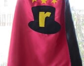 Custom Initial Magician Cape with Stars