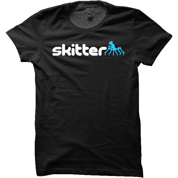 Skitter Falling Skies T-Shirt (Mens or Ladies Fitted)
