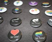 LGBT Pride 1 inch buttons