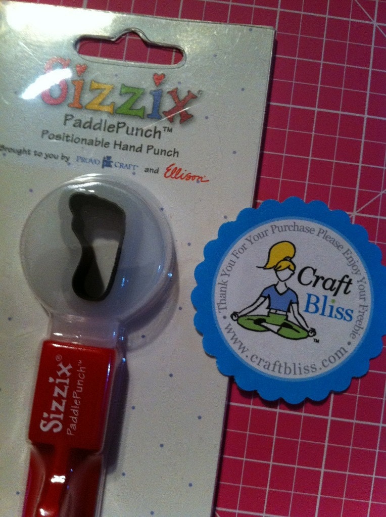 Sizzix Paddle Punch Foot Brand New In Package 38-0839 Il_570xn