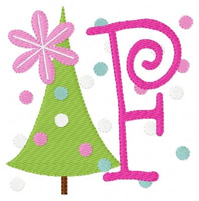 INSTANT DOWNLOAD Christmas Candy Whimsical Machine Embroidery Monogram Font Design Set