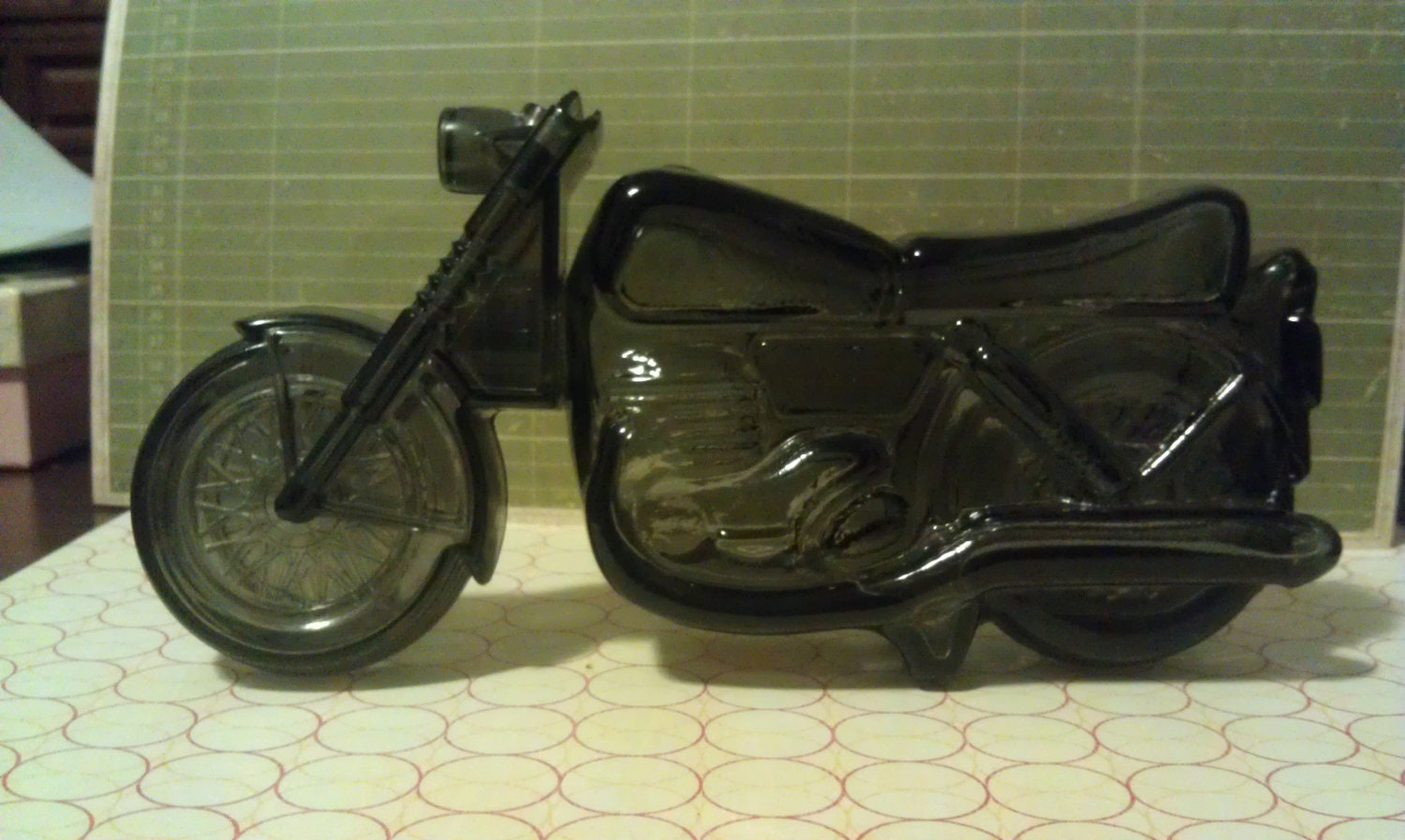 Vintage AVON Motorcycle Bottle