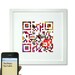 Inspirational art, Graduation gift, Dorm decor - "Stay Hungry. Stay Foolish." or personalized message for additional 5 dollars - QR code