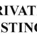 PRIVATE LISTING for Jessica Tegani