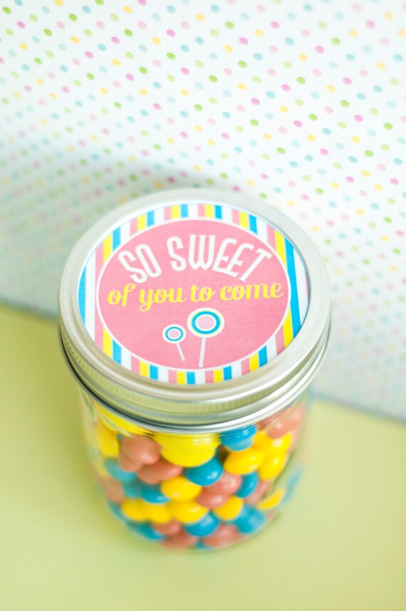 Candy Land Sweet Shop Party PRINTABLE Favor Tags from Love The Day Il_570xn