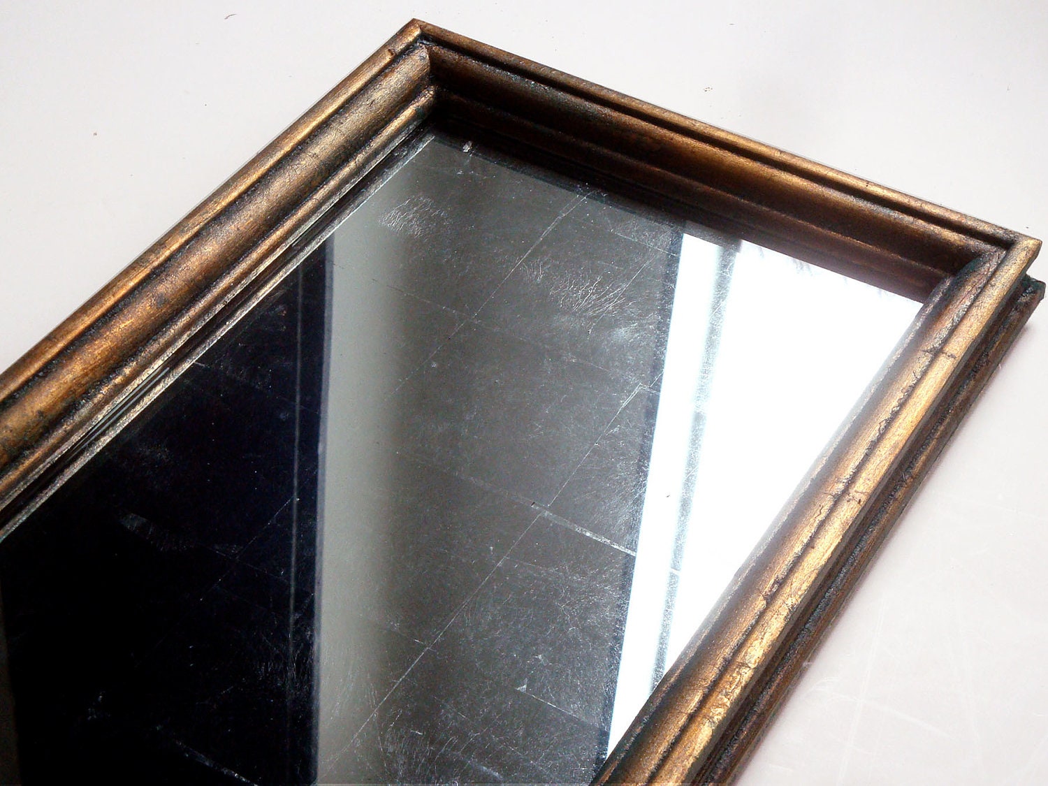 Gilded Mirror in Golden Frame