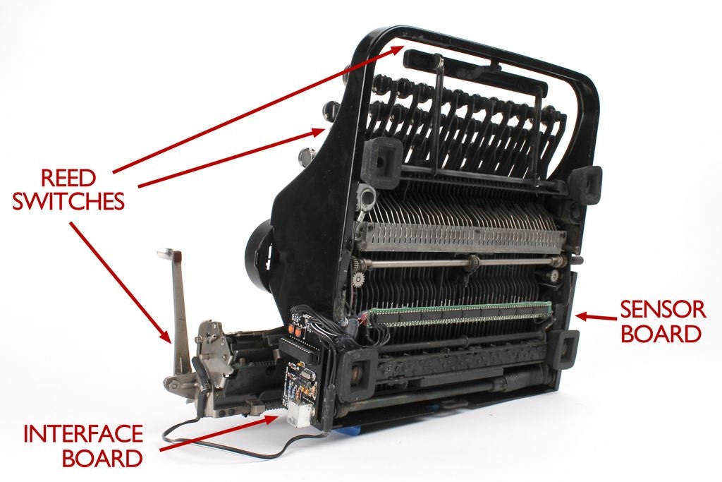USB Typewriter Conversion Kit -- DIY Soldering Version