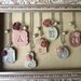 Bridesmaids Necklaces - Mist - Variations in grey, silver and mauve- Set of 7