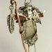 Angel Spruce Is On A Journey - Repurposed Sterling, Silverware, Copper, And PMC - Art Jewelry Pendant -826