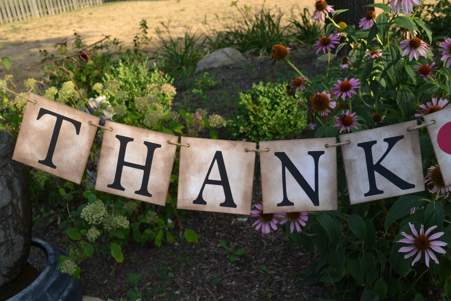 Thank you banner  ...  Wedding banner  ...   Photo prop